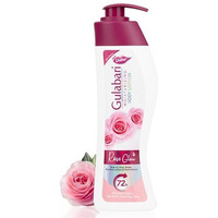 Dabur Gulabari Moisturizing Body Lotion - 400Ml For Dry & Dull Skin, Made With 100% Organic Rose Oil, Dermatologically Tested And Paraben Free