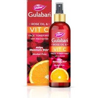 Dabur Gulabari Rose Oil & Vitamin C Face Toner Mist With Niacinamide - 100Ml | Toner For Brightened Skin | Improves Uneven Skin Tone, Tightens Pores | Alcohol Free