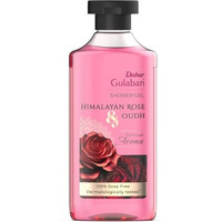 Dabur Gulabari Shower Gel-Himalayan Rose & Oudh - 250Ml | Sensual Aroma | Luxurious Body Wash | Radiant Rose Glow | No Parabens & Silicones | 99% Pure Glycerine | 100% Soap Free Body Wash