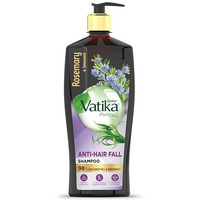 Dabur Vatika Rosemary & Seaweed Anti-Hairfall Shampoo - 640Ml|Reduces Hair Fall|Stimulates Hair Growth And Thickness|Co-Created With Dermatologist|No Sulphates, Silicones & Parabens|Animal Test Free