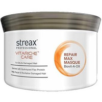 Streax Professional Vitariche Care Smooth And Shine Hair Mask For Women- Hairmask Enriched With Biovit-A-Ox Complex, Hydrolyzed Silk Protein, And Vitamins- For Soft, Smooth, And Rejuvenated Hair, 200G