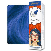 Streax Professional Hold And Play Funkey Colour - Wonder Blue,1