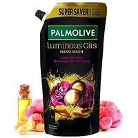 Palmolive Luminous Oils Invigorating Liquid Hand Wash, 750Ml Refill Pack With Macadamia Oil And Peony Extracts