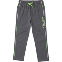 Jockey Ab13 Boy's Super Combed Cotton Rich Graphic Printed Trackpants With Piping Design And Side Pockets (Prints May Vary)_Gunmetal_11-12 Yrs
