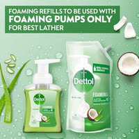 Dettol Foaming Handwash Pump - Aloe Coconut, 250Ml | Rich Foam | Moisturizing Hand Wash | Soft On Hands
