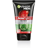 Garnier Men, Anti-Pimple Face Wash, Repairs Skin & Balances Oils, Acnofight, 100 G