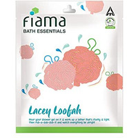 Fiama Bath Essential Lacey Loofah, Dermatologist Tested, Safe On Skin, Pack Of 1, Soft, Exfoliated And Energized Skin