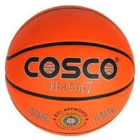 Cosco Hi-Grip Basketball, Size 5 (Multicolour)