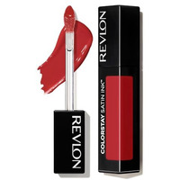 Revlon Colorstay Satin Ink, Comfortable, Longwear Rich 16-Hour Liquid Lip Color, Formulated With Black Currant Seed Oil & Vitamin E, Fired Up - (018)