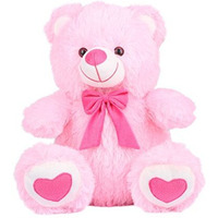 Ultra 14 Inch Teddy Bear Fully Stuffed Soft Plush Toy For Kids In Pink Animal Toy Gift Birthday Anniversary Christmas Diwali Home Decore