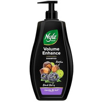 Nyle Naturals Volume Enhance Shampoo, With Blackberry, Reetha And Amla, Gentle & Soft Shampoo, Ph Balance And Paraben Free, For Men And Women, 800Ml