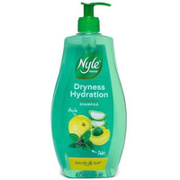 Nyle Naturals Dryness Hydration Shampoo| For Dry & Frizz Free Hair | With Tulsi, Amla And Aloe Vera|Gentle & Soft Shampoo | For Men & Women | 800Ml