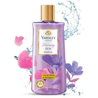Yardley London| Shower Gel| Morning Dew| With Natural Oils Of Lily Of The Valley & Frangipani| No Parabens| No Silicones | 250Ml