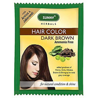 Sunny Health & Fitness Dark Brown Hair Color - Pack Of 4 X (20 G)