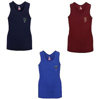 Rupa Jon Boy's Solid Regular Fit Vest (Assorted_60 Cm 6-7 Years)