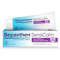 Bepanthen Sensicalm Cream For Face & Body, Worlds No.1 Skincare Brand, Itch Relief Cream For Eczema, Dry & Sensitive Skin 50G