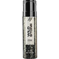 Wild Stone Stone Perfume Spray For Men, Masculine Freshness For Daily Use Or Casual Wear, No Gas Deodorant For Active Lifestyle, 120Ml