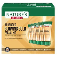 Natures Essence Advanced Glowing Gold Facial Kit, 250 Gm