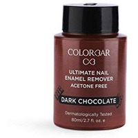 Colorbar Ultimate Nail Enamel Remover, Dark Chocolate, 80Ml | Paraben Free | Enriched With Protein And Vitamin B5 | Infused With Olive Oil Extracts | Strengthens And Moisturizes