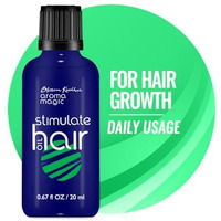 Aroma Magic Stimulate Hair Oil | Stimulates Hair Roots & Boosts Circulation, Prevent Hair Loss & Thinning With Blende Of Jojoba Oil, Eucalyptus, Chamomile & Rosemary Essential Oils  20Ml