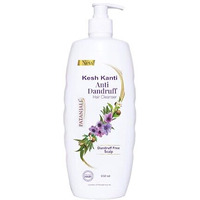 Patanjali Kesh Kanti Anti-Dandruff Hair Cleanser 650 Ml, Natural Shampoo For Dandruff & Hairfall, Scalp Cleansers For Men And Women, All Hair Types