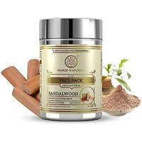 Khadi Natural Sandalwood Herbal Face Pack | Face Pack For Controlling Excess Oil | Natural Face Pack For Acne | Herbal Face Pack For Glowing Skin | Suitable For All Skin Types, 50 Gram