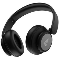 Boat Rockerz 450, 15 Hrs Battery, 40Mm Drivers, Padded Ear Cushions, Integrated Controls, Dual Modes, On Ear Bluetooth Headphones, Wireless Headphone With Mic (Luscious Black)
