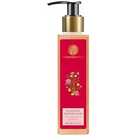 Forest Essentials Silkening Shower Wash Iced Pomegranate & Kerala Lime | Natural Body Wash Enriched With Active Ingredients For Soft & Smooth Skin | Paraben & Sulphate Free Ayurvedic Body Wash | For Women & Men | 200 Ml