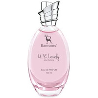 Ramsons - U R Lovely Eau De Parfum | 100 Ml | Perfume For Women | Tn - Peach, Orange, Grapefruit, Aquatic | Mn - Lilly Of The Valley, Rose, Jasmine, Violet, Cinnamon | Bn - Woody, Musk, Vanilla, Amber