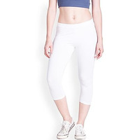 Lyra Women Solid Premium Cotton Capri | Mid-Waist | Fashionwear