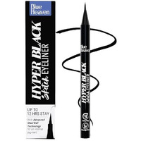 Blue Heaven Hyper Black Sketch Eyeliner Pen|Upto 12Hr Stay With Matte Finish|Waterproof & Smudge Proof |One Stroke Easy Application|With Advanced Steel Ball Technology