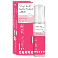 Leeford Keracylic Foaming Face Wash For Men & Women Pack Of 1 (60Ml) With 1% Salicylic & Glycolic Acid,Aloevera|Ideal For Oily Skin & Helps To Make Skin Acne Free