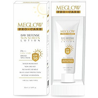 Meglow Pro-Care Spf 50 Pa+++ Sunscreen Lotion For Face & Body (50Ml)  Broad Spectrum Uva/Uvb Protection & Blue Light Defense, Intense Hydration For All Skin Types