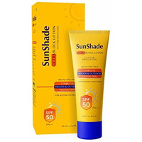 Leeford Sunshade Ultra Block Sunscreen Spf 50 Pa+++ Lotion For Face & Body (50Ml, All Skin Types - Uva/Uvb | Water Resistant |Non-Greasy| Broad Spectrum| Blue Light Indoor & Outdoor Protection)