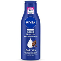 Nivea Cocoa Nourish 200Ml Body Lotion With Deep Moisture Serum| 48 H Moisturization | With Cocoa Butter & Coconut Oil | Non Greasy & Healthy Looking Skin |For Very Dry Skin