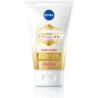 Nivea Luminous Even Glow Face Wash With An Oil Free Formula, Infused With Aha, Aloe Vera, Guarana Extracts, Deeply Cleanses, For Normal & Sensitive Skin, For Women & Men| 100Ml
