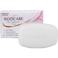 Kozicare Kojic Acid Soap & Glutathione Soap | Bathing Soaps | Bath Soap For Men & Women | Soaps For Bath | Moisturize Skin | Fades Dark Spots | Gentle Exfoliation - 75Gm