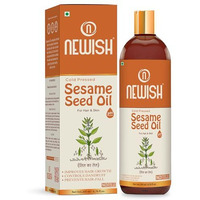 Newish Cold Pressed Sesame Oil For Hair, Skin And Massage (Til Ka Tel/Til Oil,Gingelly Oil,) 100% Pure & Natural 200Ml