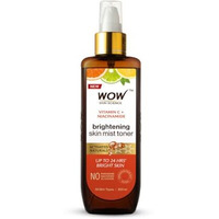 Wow Skin Science Vitamin C Skin Mist Toner With Lemon Essential Oil, Orange Essential Oil With Hazel & Aloe Vera Extracts - For All Skin Types - No Parabens, Silicones, Mineral Oil & Sulphates - 200Ml