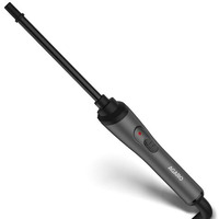 Agaro Hc8001 Hair Curler With 10Mm Barrel, Rod, Tong, Chopstick Hair Curler, Ceramic Coated Plates, Cool Touch Tip, Fast Heating, For Women, Maggie Curl, Hair Curling, Styling, Grey & Black