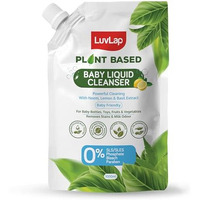 Luvlap Plant Based Liquid Cleanser, Refill Pack- 1000Ml, With Neem, Lemon & Basil, For Feeding Accessories, Toys, Fruits & Vegetables, 100% Food Grade, Free From Bleach & Sls