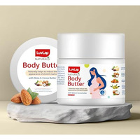 Luvlap Naturals Body Butter For Pregnant Belly, 100G, With Shea & Cocoa Butter, Almond, Olive & Coconut Oil, Gives Relief To Dry & Itchy Skin, Stretch Mark Cream, Dermatologically Tested