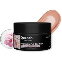 Quench Brightening Pink Clay Mask | Korean Clay Mask With Cherry Blossom & Kaolin Clay | Made In Korea (50Ml)