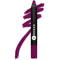 Sugar Cosmetics Matte As Hell Lip Crayon | Lasts Upto 8Hrs | Water Resistent Lipstick For Women | 2.5Gm - 12 Baby Houseman