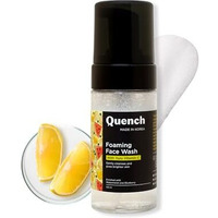 Quench Yuzu Vitamin C Foaming Face Wash For Brighter & Glowing Skin (3X More Vitamin) | Removes Makeup, Dirt & Impurities | Gently Exfoliates | Prevents Acne & Blackheads | Made In Korea (100Ml)