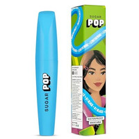 Sugar Pop Waterproof Mascara | Lengthening, Smudge-Proof & Clump-Free | Enriched With Jojoba Oil & Vitamin E | 8Ml - 01 Black