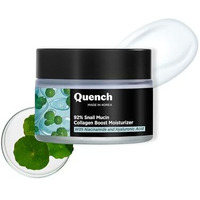 Quench 92% Snail Mucin Collagen Boost Moisturizer With Niacinamide & Hyaluronic Acid | 48 Hours Hydration | Formulated & Made In Korea | Makes Skin Dewy Soft & Plump | Fades Dark Spots (50Ml)