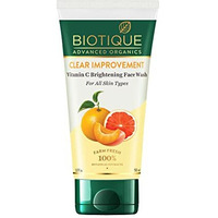 Biotique Advanced Organics Clear Improvement Vitamin C Brightening Face Wash 150Ml