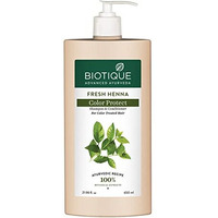 Biotique Bio Henna Leaf Fresh Texture Shampoo And Conditioner, 650Ml
