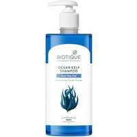 Biotique Ocean Kelp Anti Hairfall Shampoo | Intensive Hair Growth Therapy| Anti Hairfall Shampoo That Maintains Shine |100% Botanical Extracts | Suitable For All Hair Types |500Ml